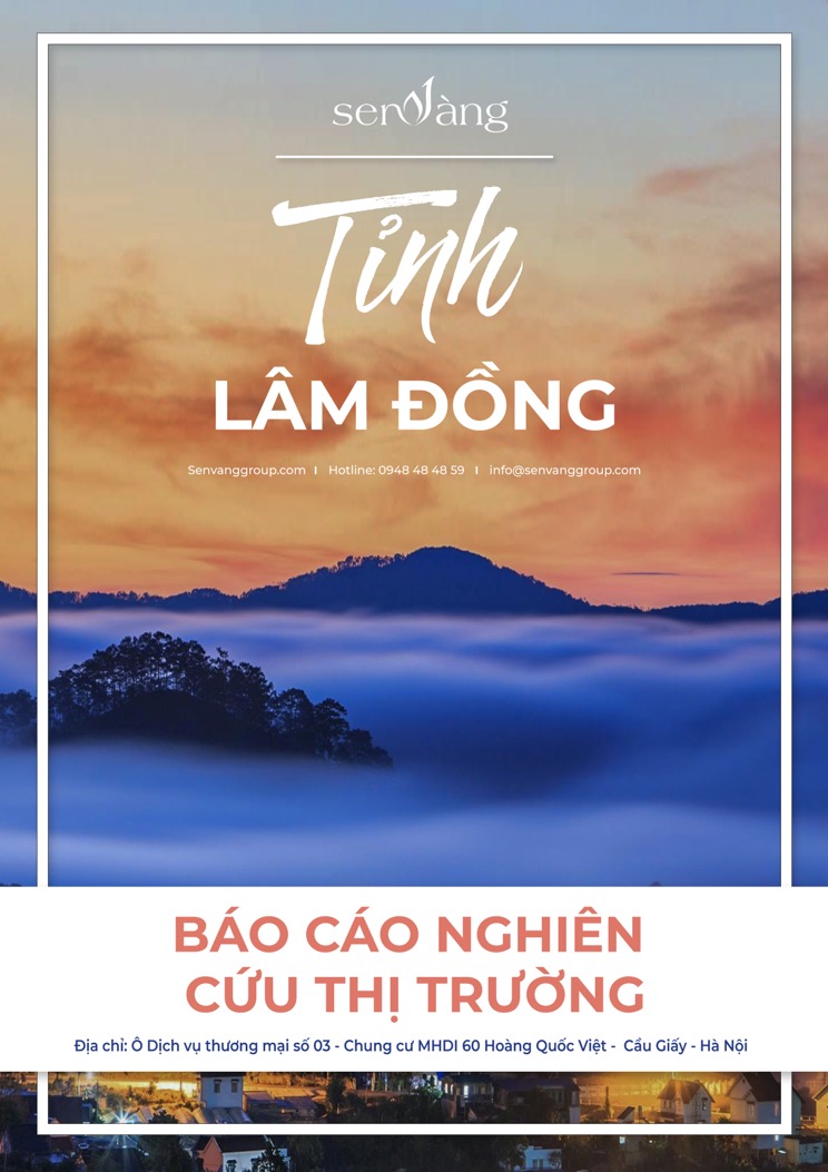 Báo cáo thị trường tỉnh Lâm Đồng